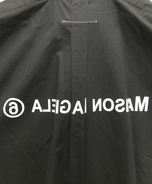 MM6 Maison Margiela（エムエムシックスメゾンマルジェラ）MM6 Maison Margiela (エムエムシックスメゾンマルジェラ) リバースロゴワンピース ブラック サイズ:36の古着・服飾アイテム