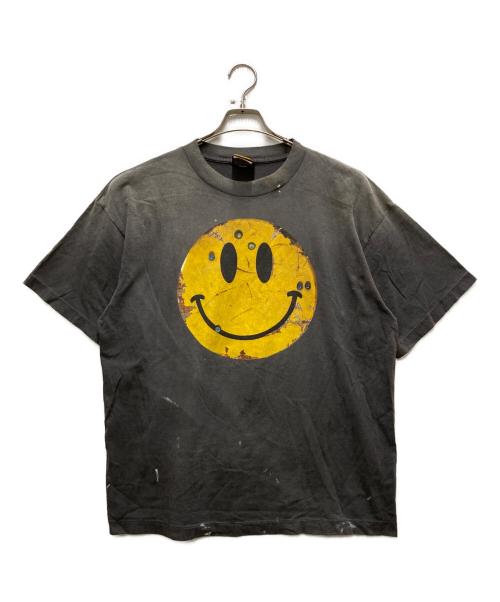 SAINT MICHAEL（セントマイケル）SAINT MICHAEL (セントマイケル) THE KLF (ザ・ケイエルエフ) SMILE KLF SS TEE ブラック サイズ:Lの古着・服飾アイテム