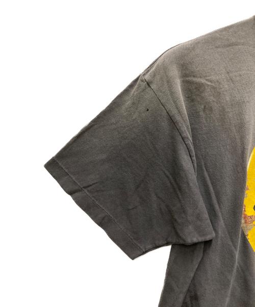 SAINT MICHAEL（セントマイケル）SAINT MICHAEL (セントマイケル) THE KLF (ザ・ケイエルエフ) SMILE KLF SS TEE ブラック サイズ:Lの古着・服飾アイテム