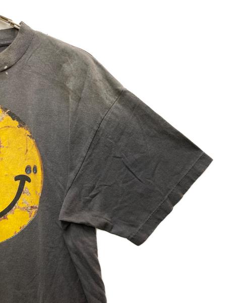 SAINT MICHAEL（セントマイケル）SAINT MICHAEL (セントマイケル) THE KLF (ザ・ケイエルエフ) SMILE KLF SS TEE ブラック サイズ:Lの古着・服飾アイテム