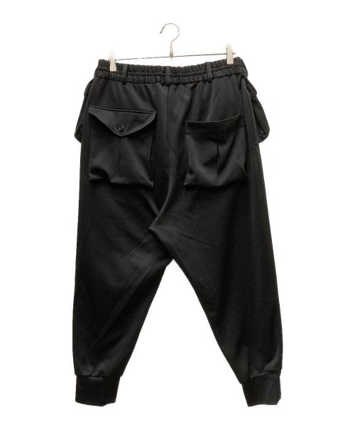 s'yte（サイト）s'yte (サイト) ポケットデザインコットン スウェットリブパンツ ブラック サイズ:3の古着・服飾アイテム