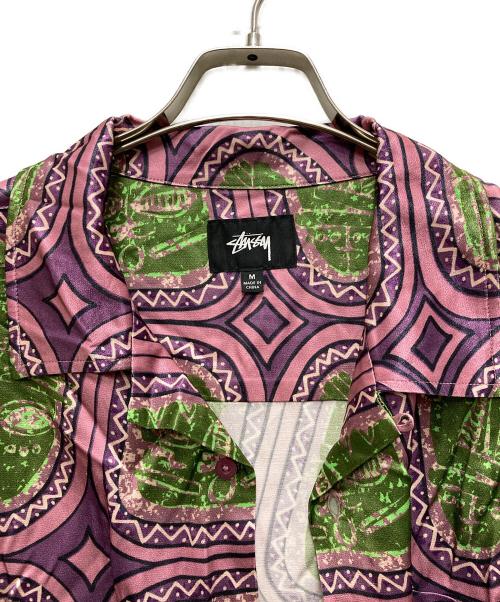 stussy（ステューシー）stussy (ステューシー) MASK SHIRT マルチカラー サイズ:Mの古着・服飾アイテム