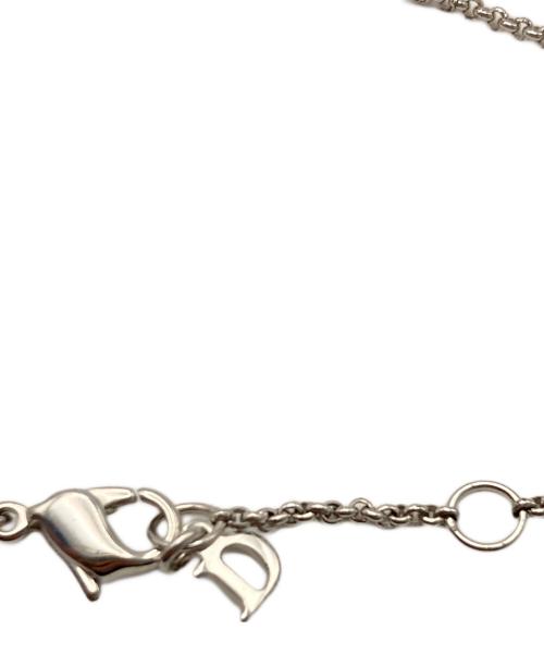 Christian Dior（クリスチャン ディオール）Christian Dior (クリスチャン ディオール) タートルチャームネックレス シルバーの古着・服飾アイテム