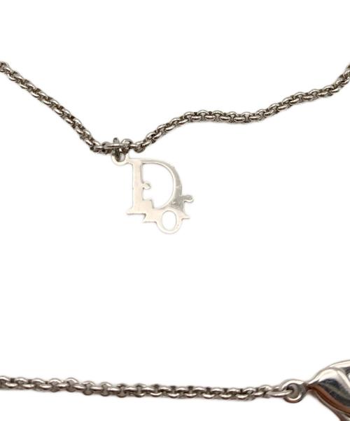 Christian Dior（クリスチャン ディオール）Christian Dior (クリスチャン ディオール) タートルチャームネックレス シルバーの古着・服飾アイテム