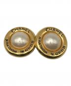 CHANELシャネル）の古着「ヴィンテージパールイヤリング」｜ゴールド