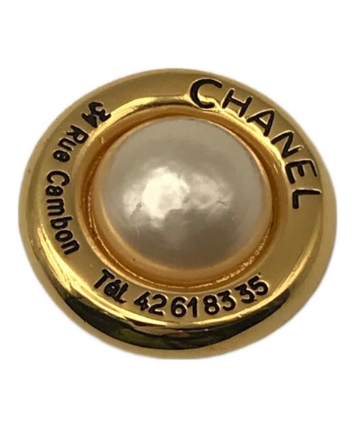 CHANEL（シャネル）CHANEL (シャネル) ヴィンテージパールイヤリング ゴールドの古着・服飾アイテム