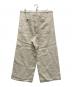 SOSHIOTSUKI (ソウシ オオツキ) WIDE JUDO TROUSERS ホワイト サイズ:46：17000円