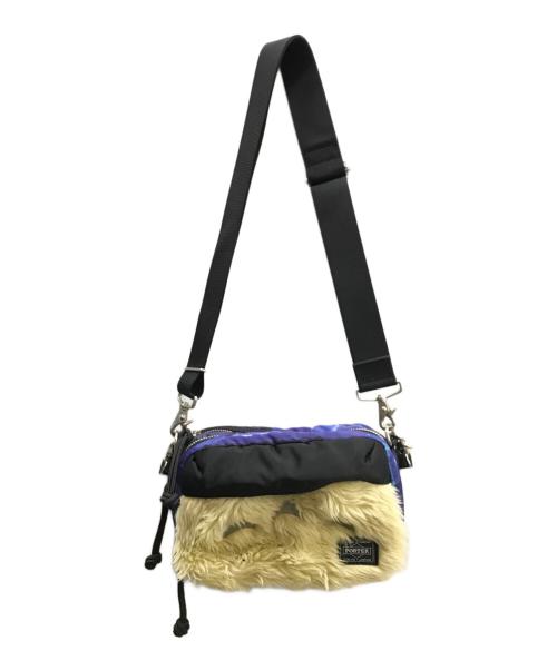 PORTER（ポーター）PORTER (ポーター) となりのトトロ (トナリノトトロ) 2WAY SHOULDER BAG ネイビーの古着・服飾アイテム