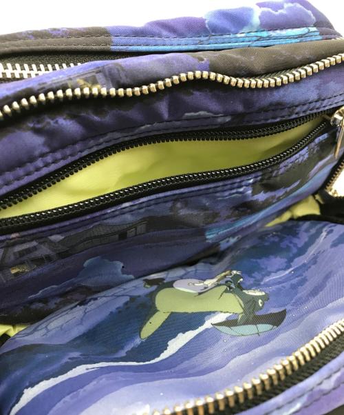 PORTER（ポーター）PORTER (ポーター) となりのトトロ (トナリノトトロ) 2WAY SHOULDER BAG ネイビーの古着・服飾アイテム