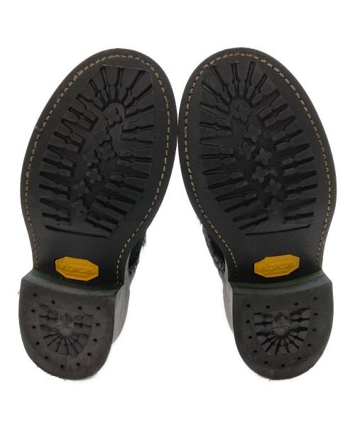 DERIVE（ディライブ）DERIVE (ディライブ) ウイングチップレースアップブーツ ブラック サイズ:表記無しの古着・服飾アイテム