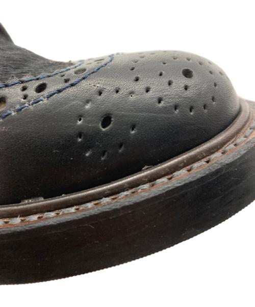 DERIVE（ディライブ）DERIVE (ディライブ) ウイングチップレースアップブーツ ブラック サイズ:表記無しの古着・服飾アイテム