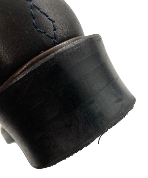 DERIVE（ディライブ）DERIVE (ディライブ) ウイングチップレースアップブーツ ブラック サイズ:表記無しの古着・服飾アイテム