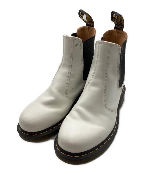 Dr.Martens（ドクターマーチン）Dr.Martens (ドクターマーチン) 2976 YS チェルシーブーツ ホワイト サイズ:US 7の古着・服飾アイテム
