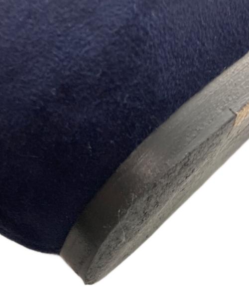 HERMES（エルメス）HERMES (エルメス) スエードフラットケリーパンプス ネイビー サイズ:36の古着・服飾アイテム