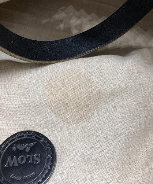 SLOW（スロウ）SLOW (スロウ) レザートートバッグ ブラックの古着・服飾アイテム