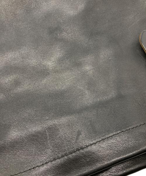 SLOW（スロウ）SLOW (スロウ) レザートートバッグ ブラックの古着・服飾アイテム