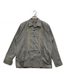 ESTRELLASTANDARD（エストレアスタンダード）の古着「キューバシャツ」｜グレー