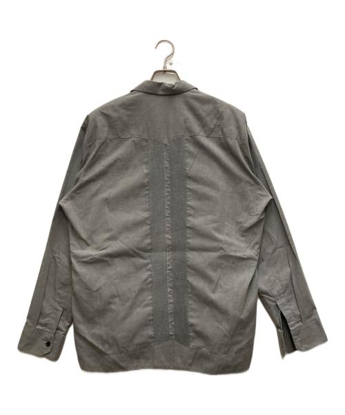 ESTRELLASTANDARD（エストレアスタンダード）ESTRELLASTANDARD (エストレアスタンダード) キューバシャツ グレー サイズ:42の古着・服飾アイテム