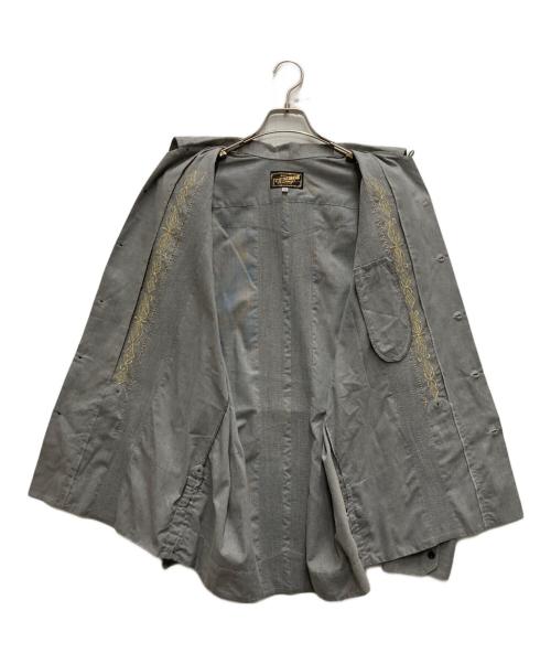 ESTRELLASTANDARD（エストレアスタンダード）ESTRELLASTANDARD (エストレアスタンダード) キューバシャツ グレー サイズ:42の古着・服飾アイテム