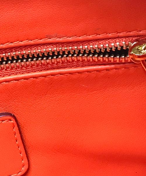 LOEWE（ロエベ）LOEWE (ロエベ) アナグラムトートバッグ/アマソナ28 オレンジ×ブルーの古着・服飾アイテム