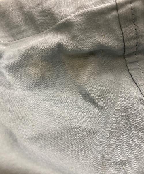 JIL SANDER+（ジルサンダープラス）JIL SANDER+ (ジルサンダープラス) コットンリネン フーデッド コート ブルー サイズ:46の古着・服飾アイテム