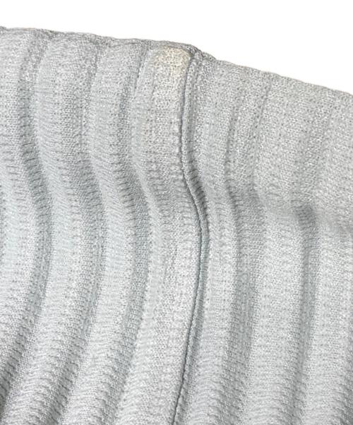 HOMME PLISSE ISSEY MIYAKE（オム プリッセ イッセイ ミヤケ）HOMME PLISSE ISSEY MIYAKE (オム プリッセ イッセイ ミヤケ) プリーツジップパーカー ブルー サイズ:3の古着・服飾アイテム