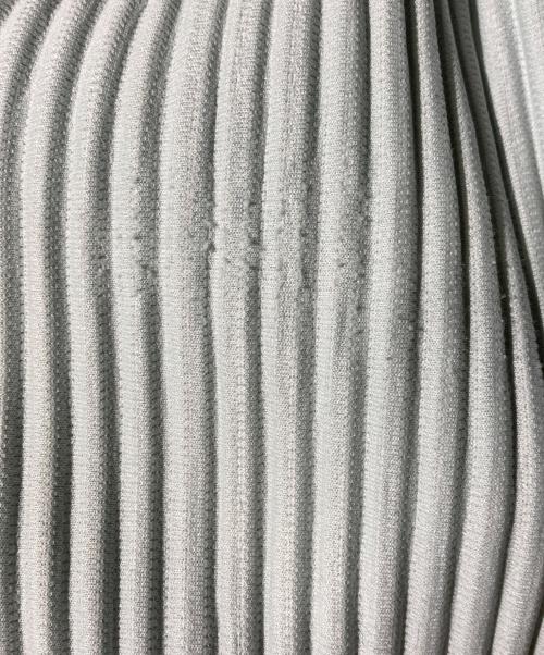 HOMME PLISSE ISSEY MIYAKE（オム プリッセ イッセイ ミヤケ）HOMME PLISSE ISSEY MIYAKE (オム プリッセ イッセイ ミヤケ) プリーツジップパーカー ブルー サイズ:3の古着・服飾アイテム