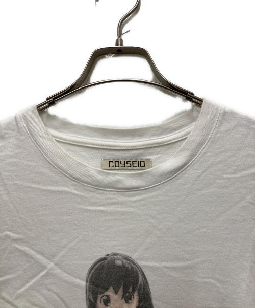 COYSEIO（コイセイオ）COYSEIO (コイセイオ) Blythe (ブライス) プリントTシャツ ホワイト サイズ:FREEの古着・服飾アイテム