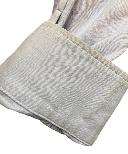 Maison Margiela（メゾンマルジェラ）Maison Margiela (メゾンマルジェラ) オーバーサイズ ボタンダウンシャツ ブルー サイズ:39の古着・服飾アイテム