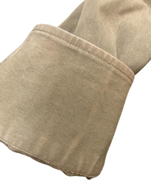 Maison Margiela（メゾンマルジェラ）Maison Margiela (メゾンマルジェラ) plain over shirt ベージュ サイズ:38の古着・服飾アイテム