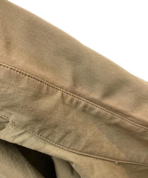 Maison Margiela（メゾンマルジェラ）Maison Margiela (メゾンマルジェラ) plain over shirt ベージュ サイズ:38の古着・服飾アイテム