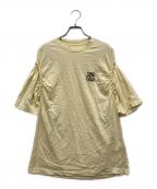 TELFARテルファー）の古着「シームディテール Tシャツ」｜イエロー