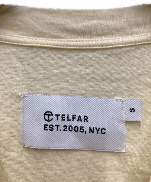TELFAR（テルファー）TELFAR (テルファー) シームディテール Tシャツ イエロー サイズ:Sの古着・服飾アイテム