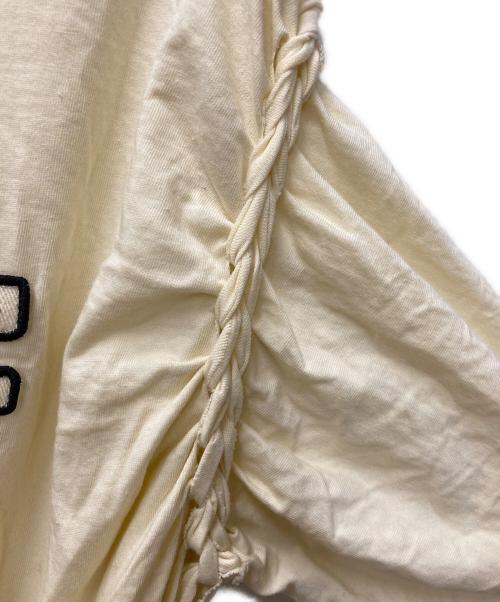 TELFAR（テルファー）TELFAR (テルファー) シームディテール Tシャツ イエロー サイズ:Sの古着・服飾アイテム
