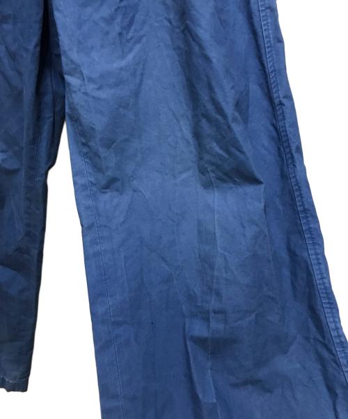 JIL SANDER+（ジルサンダープラス）JIL SANDER+ (ジルサンダープラス) イージーワイドパンツ ブルー サイズ:44の古着・服飾アイテム