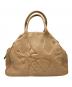 Vivienne Westwood (ヴィヴィアンウエストウッド) レザーオーブロゴハンドバッグ ベージュ：20000円