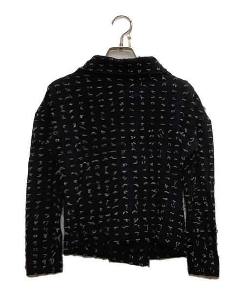 Vivienne Westwood RED LABEL（ヴィヴィアンウエストウッドレッドレーベル）Vivienne Westwood RED LABEL (ヴィヴィアンウエストウッドレッドレーベル) ジャケットデザインシャツ ネイビー サイズ:3の古着・服飾アイテム