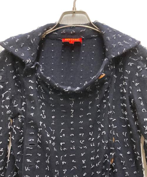 Vivienne Westwood RED LABEL（ヴィヴィアンウエストウッドレッドレーベル）Vivienne Westwood RED LABEL (ヴィヴィアンウエストウッドレッドレーベル) ジャケットデザインシャツ ネイビー サイズ:3の古着・服飾アイテム