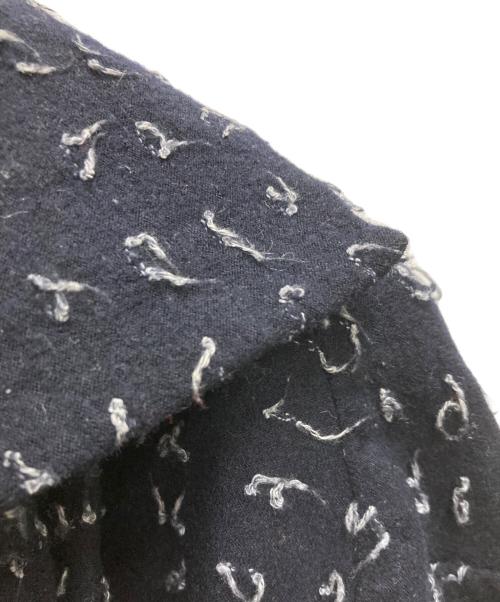 Vivienne Westwood RED LABEL（ヴィヴィアンウエストウッドレッドレーベル）Vivienne Westwood RED LABEL (ヴィヴィアンウエストウッドレッドレーベル) ジャケットデザインシャツ ネイビー サイズ:3の古着・服飾アイテム