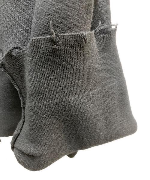 PERVERZE（パーバーズ）PERVERZE (パーバーズ) LOOSE KNIT CARDIGAN ブラック サイズ:freeの古着・服飾アイテム