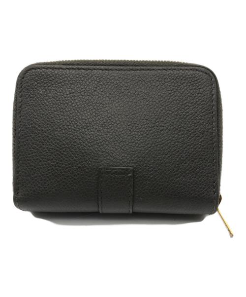 SAINT LAURENT（サンローラン）Saint Laurent (サンローラン) YSLロゴ2つ折り財布 グレーの古着・服飾アイテム