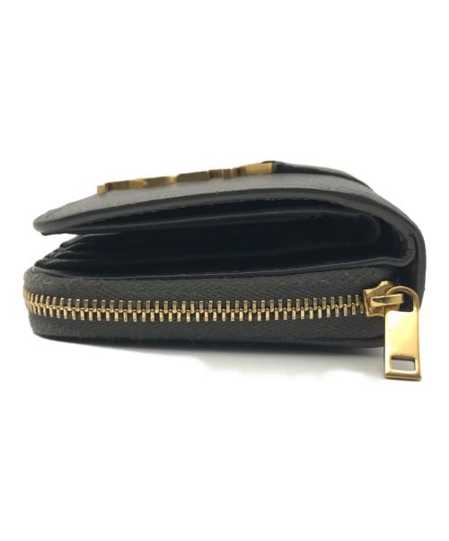 SAINT LAURENT（サンローラン）Saint Laurent (サンローラン) YSLロゴ2つ折り財布 グレーの古着・服飾アイテム