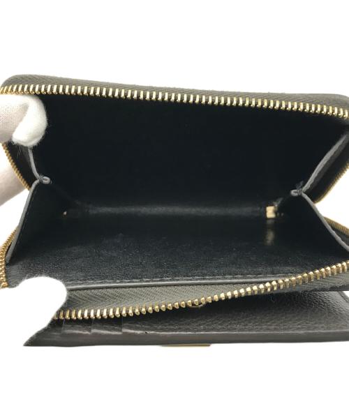 SAINT LAURENT（サンローラン）Saint Laurent (サンローラン) YSLロゴ2つ折り財布 グレーの古着・服飾アイテム