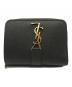 Saint Laurent（サンローラン）の古着「YSLロゴ2つ折り財布」｜グレー