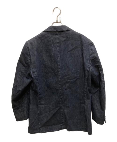 LARDINI（ラルディーニ）LARDINI (ラルディーニ) 段返り3Bデニムテーラードジャケット ネイビー サイズ:50の古着・服飾アイテム