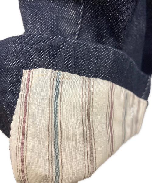 LARDINI（ラルディーニ）LARDINI (ラルディーニ) 段返り3Bデニムテーラードジャケット ネイビー サイズ:50の古着・服飾アイテム