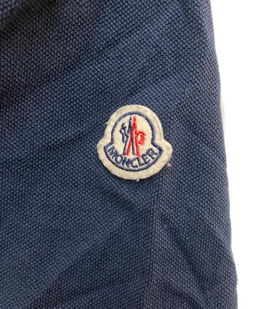 MONCLER（モンクレール）MONCLER (モンクレール) ポロシャツ ネイビー サイズ:XLの古着・服飾アイテム