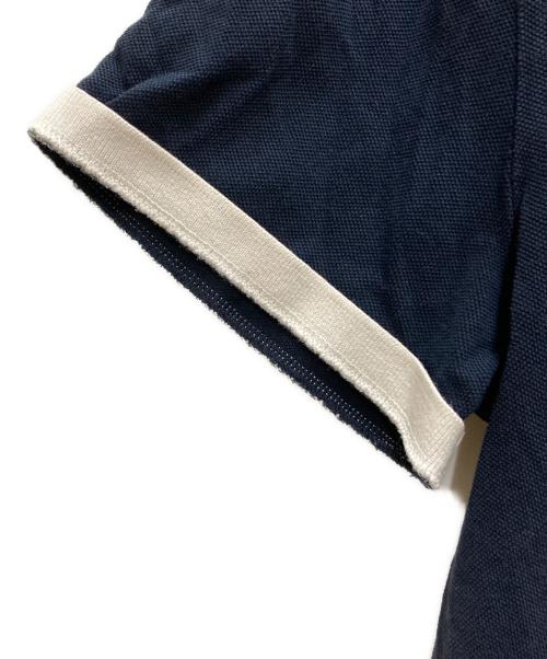 MONCLER（モンクレール）MONCLER (モンクレール) ポロシャツ ネイビー サイズ:XLの古着・服飾アイテム