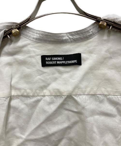 RAF SIMONS（ラフシモンズ）RAF SIMONS (ラフシモンズ) 17SS ROBERT MAPPLETHORPE OVERSIZED SHIRT ホワイト サイズ:46の古着・服飾アイテム