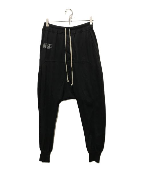 DRKSHDW（ダークシャドウ）DRKSHDW (ダークシャドウ) ドローストリング ロングサルエルパンツ ブラック サイズ:XSの古着・服飾アイテム